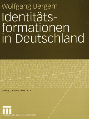 cover image of Identitätsformationen in Deutschland